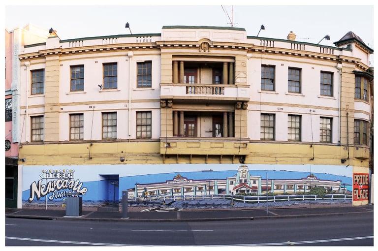Ocean Baths Mural Limited Edition Digital Print Image 3