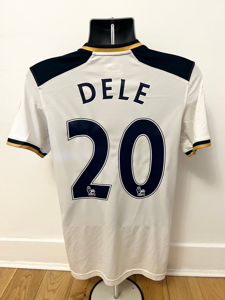 Image of Tottenham Hotspur “DELE 20” 2016/17 Home Shirt + PL patches   (S)