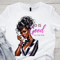 Image 2 of God is Good All The Time T-shirt