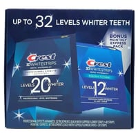 Image 1 of Crest 3D White Professional Effects + Monthly Express Whitestrips Kit 40+20 (Full Box 30 Pouches)
