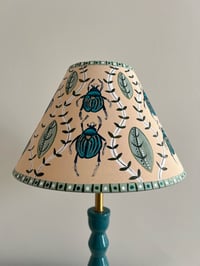 Image 2 of "The Arabella" - Hand Painted Decorative Shade for a Table Lamp