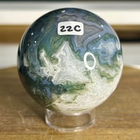 Image 1 of Moss Agate Sphere (22C)