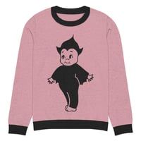 Image 3 of Baby Bat Knitted crew neck sweater