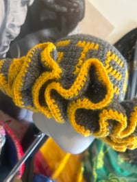 Image 2 of Steelers Gray and Yellow Ruffle