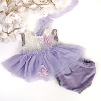 Image 2 of Newborn girls set April | lilac