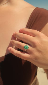 Image 1 of Simple Turquoise Ring 