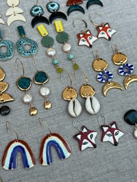 Image 4 of RED FOX EARRINGS