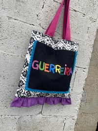 Image 4 of Bolsiña feita a man. GUERREIRA. Deseño exclusivo!