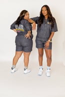 Image 5 of Gray/Black Denim Set