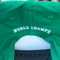 Image 3 of WORLD CHAMPS Cotton Snapback 'Kelly'