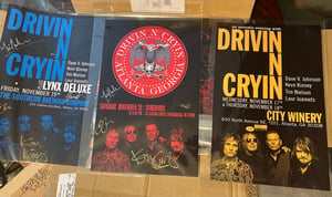 Image of Recent shows posters -autographed 