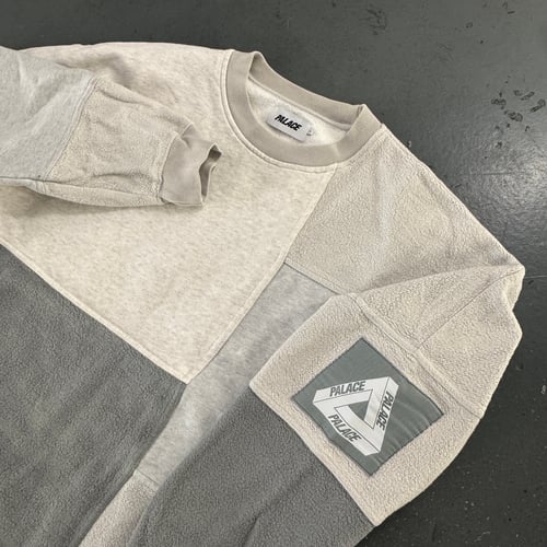 Image of Palace "Patch Ya Life UP" sweatshirt, size large 