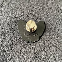 Image 2 of Brown Tabby Cat Head Small Enamel Pin