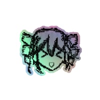 Image 3 of Holographic BREADGIRL stickers