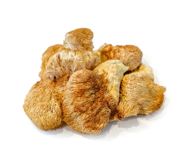 Dried lions mane (mushroom)