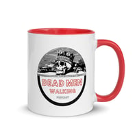 Image 4 of Dead Men Walking Logo Coffee Mug with Color Inside