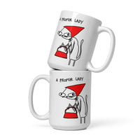 Image 1 of proper White glossy mug