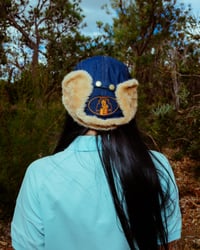Image 4 of RAW DENIM STITCHWORK HAT F/W ‘26