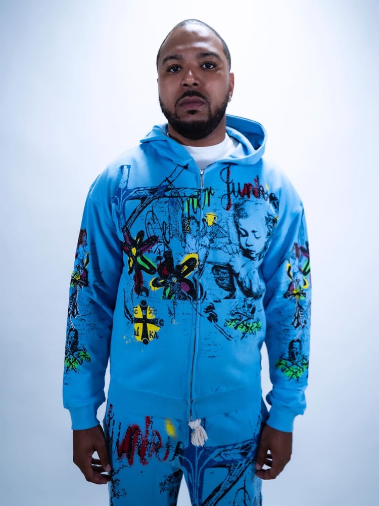 Image of DJA Graffiti Sweat Suit