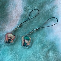 Image 1 of BakuDeku Acrylic Phone Charms