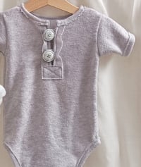 Image 2 of Boys bodysuit Patrick | grey | 12 months