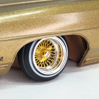 Image 1 of 1:25 13" straight lace gold/chrome