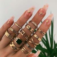 Golden Girl 13PC ring set