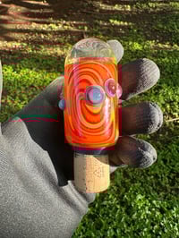 Image 2 of Fire Color Way Wig Wag Pocket Size Mag Jar 