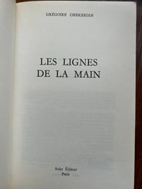 Image 2 of Les lignes de la main, de Grégoire Chékérian, éditions Solar, 1979