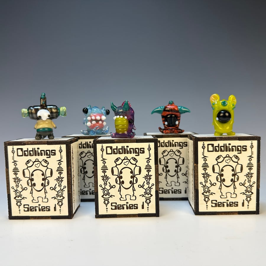 Image of “Oddlings”Blind box pendant series 1