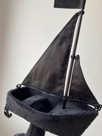 Image 3 of Black Pirate Ship Art Doll