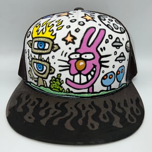 Hand Painted Hat 396