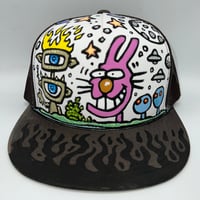 Image 1 of Hand Painted Hat 396