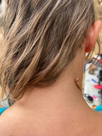 Image 4 of Malachite choker & Earrings set 