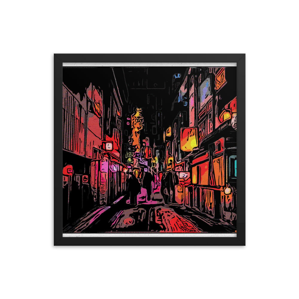 ZEN EXP - Chinatown I Framed photo paper poster