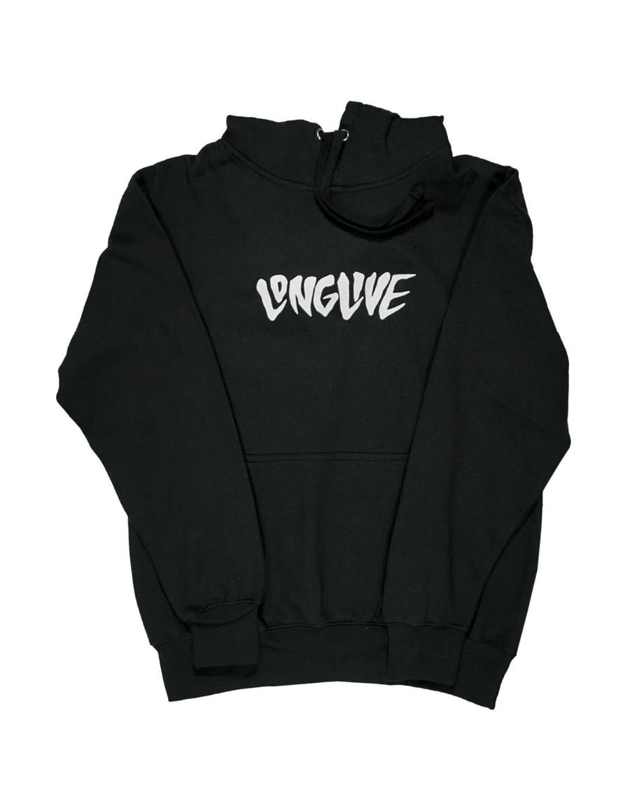 Image of Essentials Creepy Hoodie - Black 