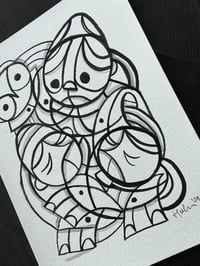 Image 2 of Ink & Brush Sketch P