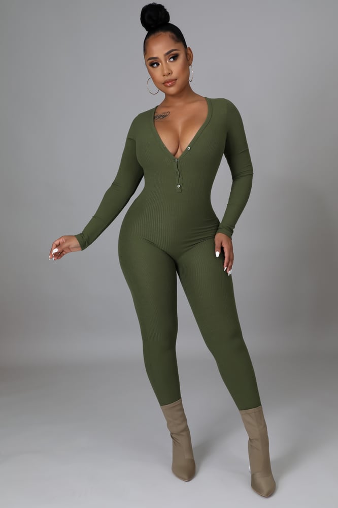 Image of BETWEEN US JUMPSUIT 