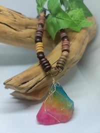 Image 1 of Rainbow Aura Necklace 