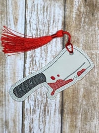 Image 1 of Bookmark - Bloody Cleaver