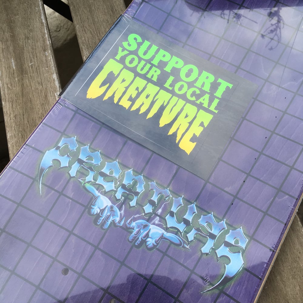 8.43 Creature - Claws Everslick gördeszka lap