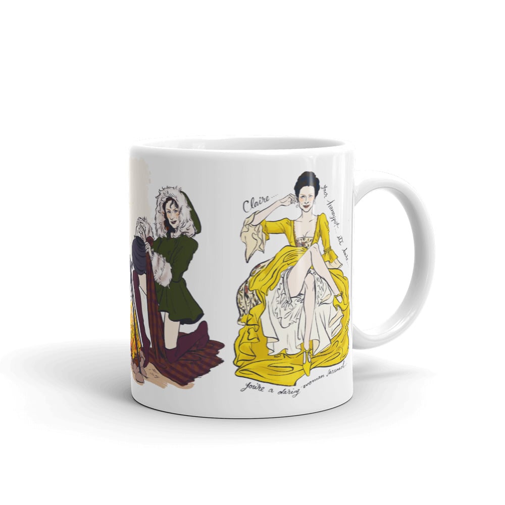 Image of Claire Fraser Pin-up Mug 