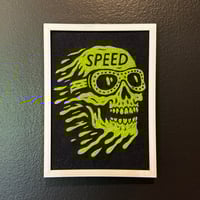 Image 4 of Speeeeed Skull Embroidery