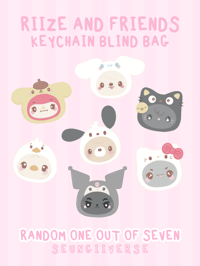 Image 2 of "Riize & Friends" Keychain Blind Bag