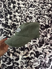 Image 3 of BS Corduroy Dad Hat Olive