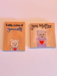 Image 2 of ‘You Matter’ Bear Painting