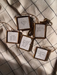 mini brass frame