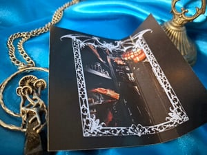 Image of Drape "Dissipate in a Vermillion Blaze"