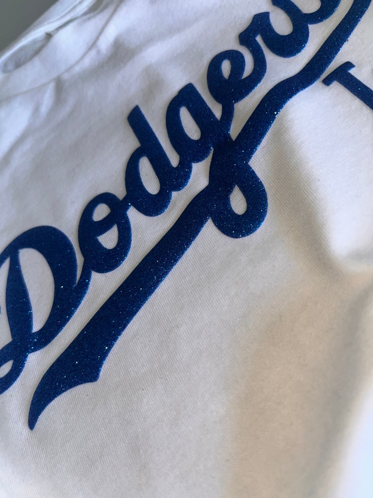 Image of Glitter Blue T Shirt