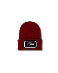 Image 3 of Statement Patch Selfkare Satin Lined Beanie